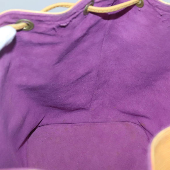 LOUIS VUITTON Epi Petit Noe Shoulder Bag Yellow M44109 LV Auth 130203