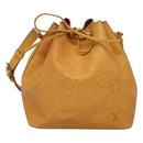 LOUIS VUITTON Epi Petit Noe Shoulder Bag Yellow M44109 LV Auth 130203-13