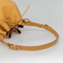 LOUIS VUITTON Epi Petit Noe Shoulder Bag Yellow M44109 LV Auth 130203-7