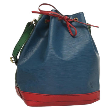 LOUIS VUITTON Epi Toriko Color Noe Bag Red Blue Green M44084 LV Auth 130205