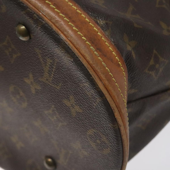 LOUIS VUITTON Monogram Bucket GM Shoulder Bag M42236 LV Auth 130211