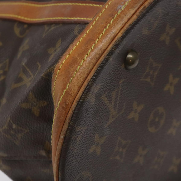 LOUIS VUITTON Monogram Bucket GM Shoulder Bag M42236 LV Auth 130211