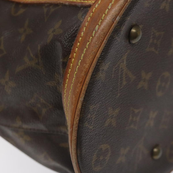 LOUIS VUITTON Monogram Bucket GM Shoulder Bag M42236 LV Auth 130211