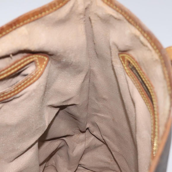LOUIS VUITTON Monogram Bucket GM Shoulder Bag M42236 LV Auth 130211