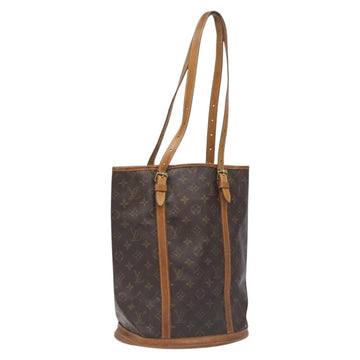 LOUIS VUITTON Monogram Bucket GM Shoulder Bag M42236 LV Auth 130211