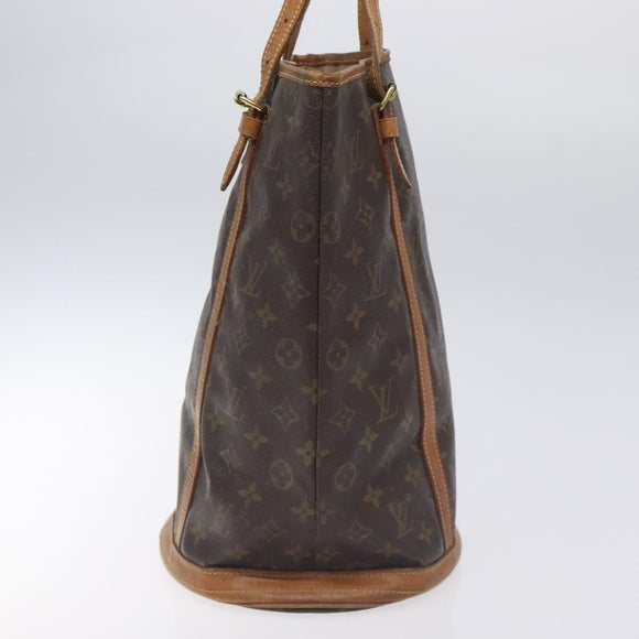 LOUIS VUITTON Monogram Bucket GM Shoulder Bag M42236 LV Auth 130211