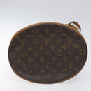 LOUIS VUITTON Monogram Bucket GM Shoulder Bag M42236 LV Auth 130211-5