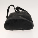 Salvatore Ferragamo Backpack Nylon Black Silver Auth 130220-5