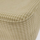 GIVENCHY Staggered Pattern Shoulder Bag Canvas Beige Auth 130221-15