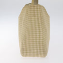 GIVENCHY Staggered Pattern Shoulder Bag Canvas Beige Auth 130221-4