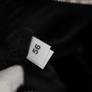 PRADA Body Bag Leather Silver Red Auth 130229V-12