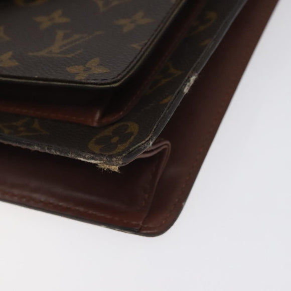 LOUIS VUITTON Monogram Monceau 28 Hand Bag M51185 LV Auth 130236