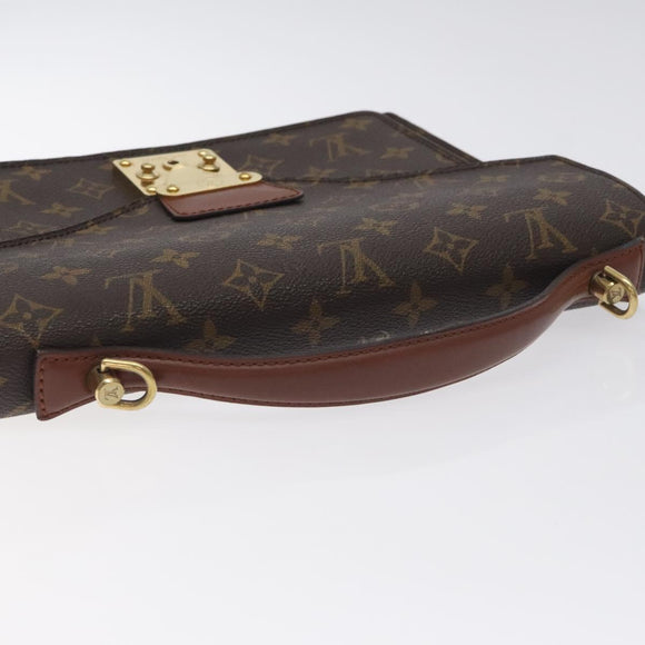 LOUIS VUITTON Monogram Monceau 28 Hand Bag M51185 LV Auth 130236