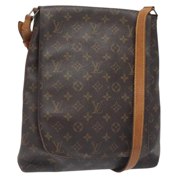 LOUIS VUITTON Monogram Musette Shoulder Bag M51256 LV Auth 130238