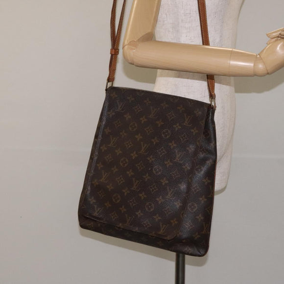 LOUIS VUITTON Monogram Musette Shoulder Bag M51256 LV Auth 130238