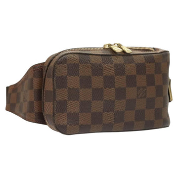 LOUIS VUITTON Damier Ebene Geronimos Shoulder Bag N51994 LV Auth 130243
