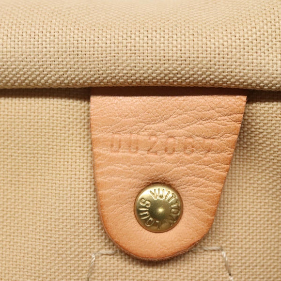 LOUIS VUITTON Damier Azur Speedy 30 Hand Bag N41533 LV Auth 130244