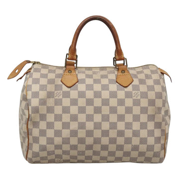 LOUIS VUITTON Damier Azur Speedy 30 Hand Bag N41533 LV Auth 130244 - 0