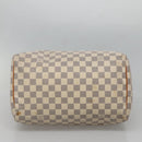 LOUIS VUITTON Damier Azur Speedy 30 Hand Bag N41533 LV Auth 130244-5