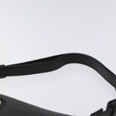 VERSACE Shoulder Bag Leather Black Gold Auth 130265-8