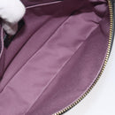 VERSACE Shoulder Bag Leather Black Gold Auth 130267-10