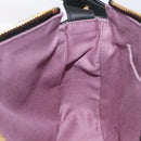 VERSACE Shoulder Bag Leather Black Gold Auth 130267-22