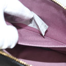 VERSACE Shoulder Bag Leather Black Gold Auth 130273-23