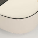 VERSACE Shoulder Bag Leather Black Gold white Auth 130294-16