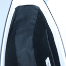 VERSACE Shoulder Bag Leather Black Gold white Auth 130296-20