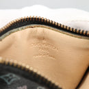 LOUIS VUITTON Multicolor Pochette Cles Coin Purse Black M13664 LV Auth 130299-10