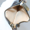 LOUIS VUITTON Multicolor Pochette Cles Coin Purse Black M13664 LV Auth 130299-11