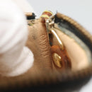 LOUIS VUITTON Multicolor Pochette Cles Coin Purse Black M13664 LV Auth 130299-12