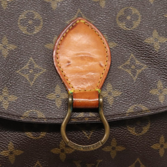 LOUIS VUITTON Monogram Saint Cloud GM Shoulder Bag M51242 LV Auth 130315