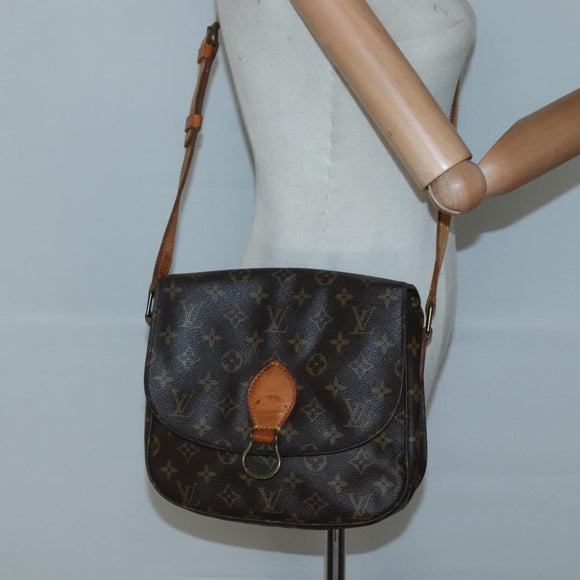 LOUIS VUITTON Monogram Saint Cloud GM Shoulder Bag M51242 LV Auth 130315