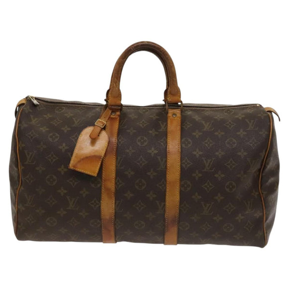 LOUIS VUITTON Monogram Keepall 45 Boston Bag M41428 LV Auth 130325