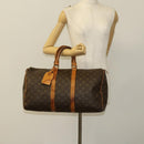 LOUIS VUITTON Monogram Keepall 45 Boston Bag M41428 LV Auth 130325-23