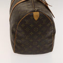 LOUIS VUITTON Monogram Keepall 45 Boston Bag M41428 LV Auth 130325-4
