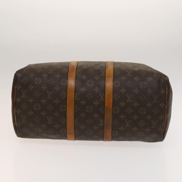 LOUIS VUITTON Monogram Keepall 45 Boston Bag M41428 LV Auth 130325