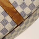 LOUIS VUITTON Damier Azur Keepall Bandouliere 55 Boston Bag N41429 Auth 130330-18