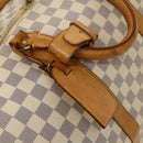 LOUIS VUITTON Damier Azur Keepall Bandouliere 55 Boston Bag N41429 Auth 130330-19