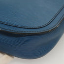LOUIS VUITTON Epi Saint Cloud GM Shoulder Bag Toledo Blue M52195 LV Auth 130331-13