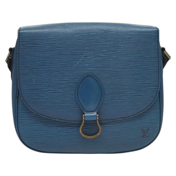 LOUIS VUITTON Epi Saint Cloud GM Shoulder Bag Toledo Blue M52195 LV Auth 130331 - 0