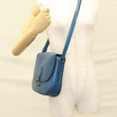 LOUIS VUITTON Epi Saint Cloud GM Shoulder Bag Toledo Blue M52195 LV Auth 130331-23
