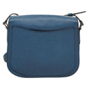 LOUIS VUITTON Epi Saint Cloud GM Shoulder Bag Toledo Blue M52195 LV Auth 130331-3