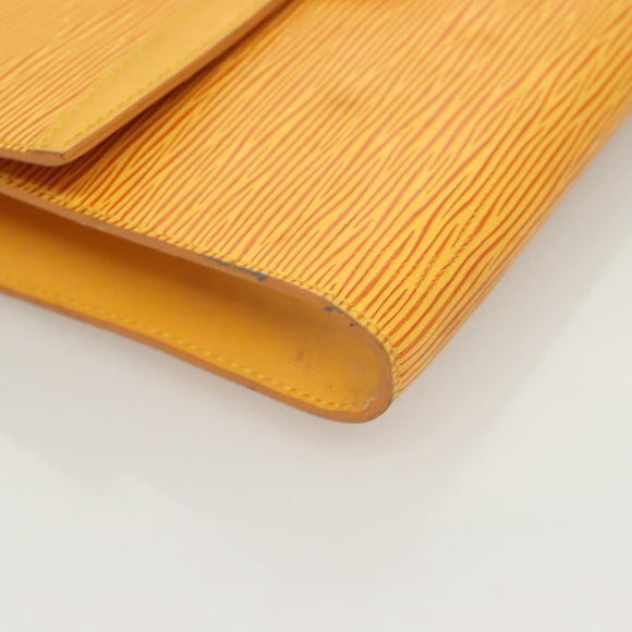 LOUIS VUITTON Epi Arsch Shoulder Bag Yellow M52579 LV Auth 130332