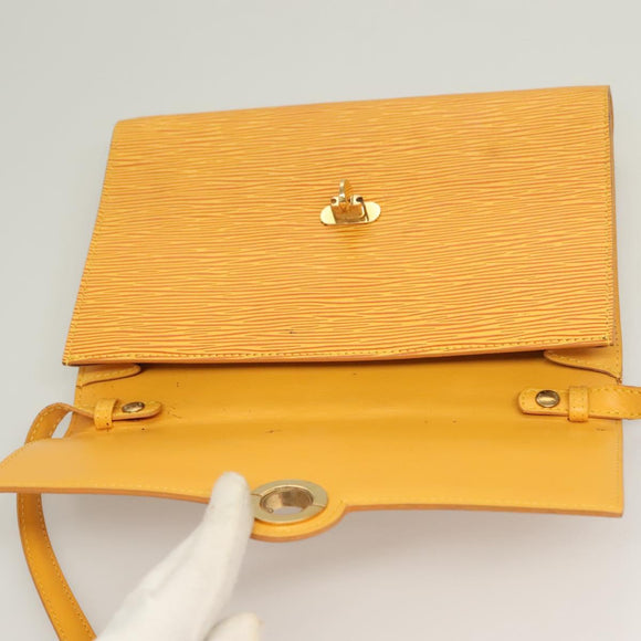 LOUIS VUITTON Epi Arsch Shoulder Bag Yellow M52579 LV Auth 130332