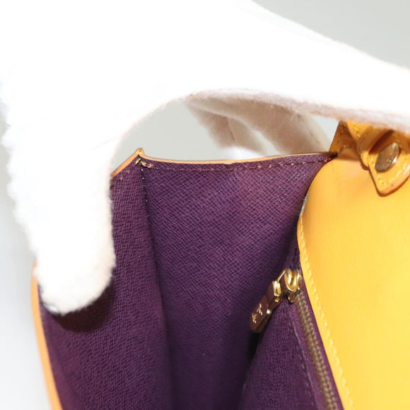 LOUIS VUITTON Epi Arsch Shoulder Bag Yellow M52579 LV Auth 130332