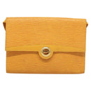 LOUIS VUITTON Epi Arsch Shoulder Bag Yellow M52579 LV Auth 130332-13