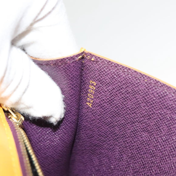 LOUIS VUITTON Epi Arsch Shoulder Bag Yellow M52579 LV Auth 130332