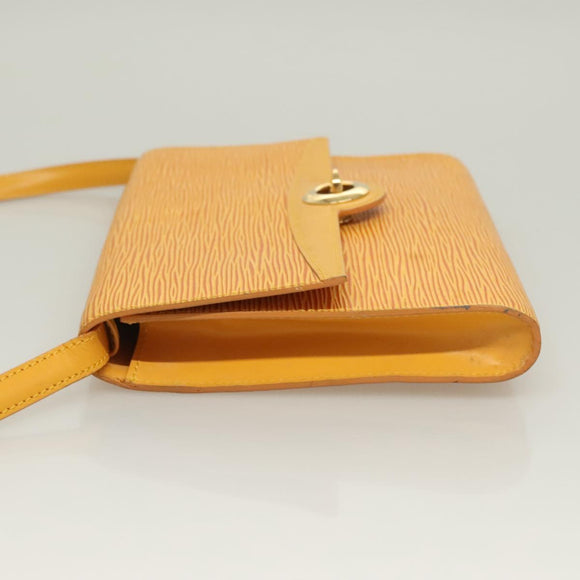 LOUIS VUITTON Epi Arsch Shoulder Bag Yellow M52579 LV Auth 130332